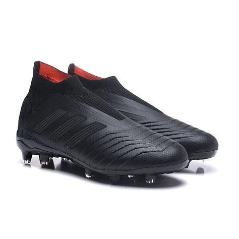 black Adidas predator cleats